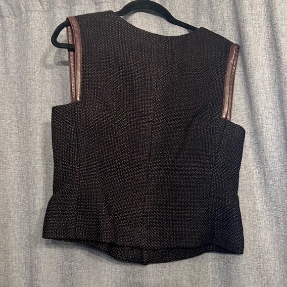 Plum Chanel Top